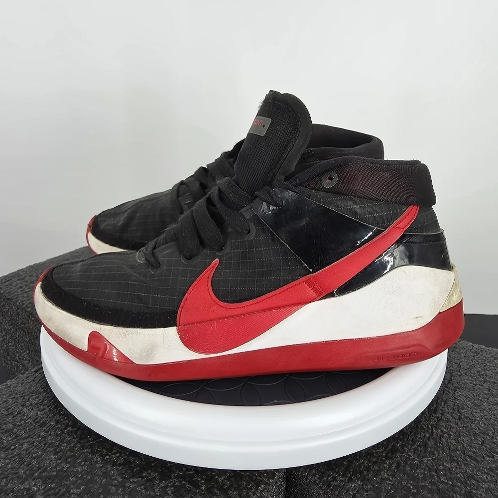 Nike KD 13 Bred Black Red White CI9948-002 Kevin Durant Men's Size 8.5 Shoes